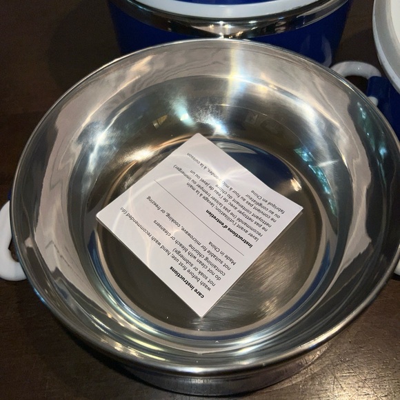 WW Weight Watchers Blue Lunch Tote Box Bento Style Set Stackable Containers - Picture 2 of 6